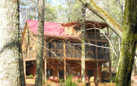 593 John's Ridge Road Blue Ridge, GA 30513 - Photo 1 of 1 front view of a house