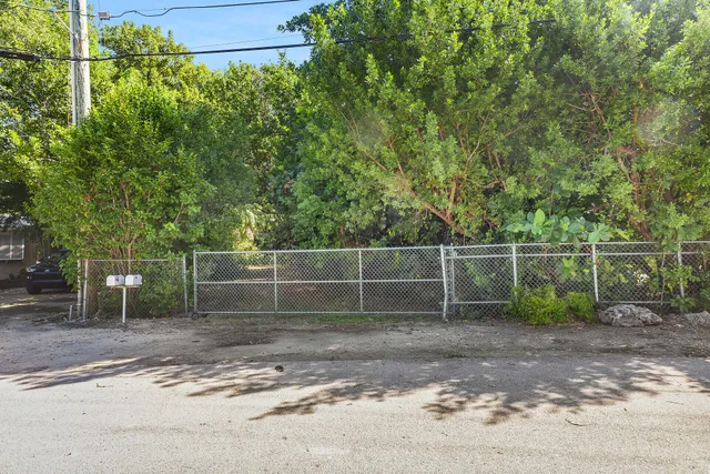 a backyard of a house