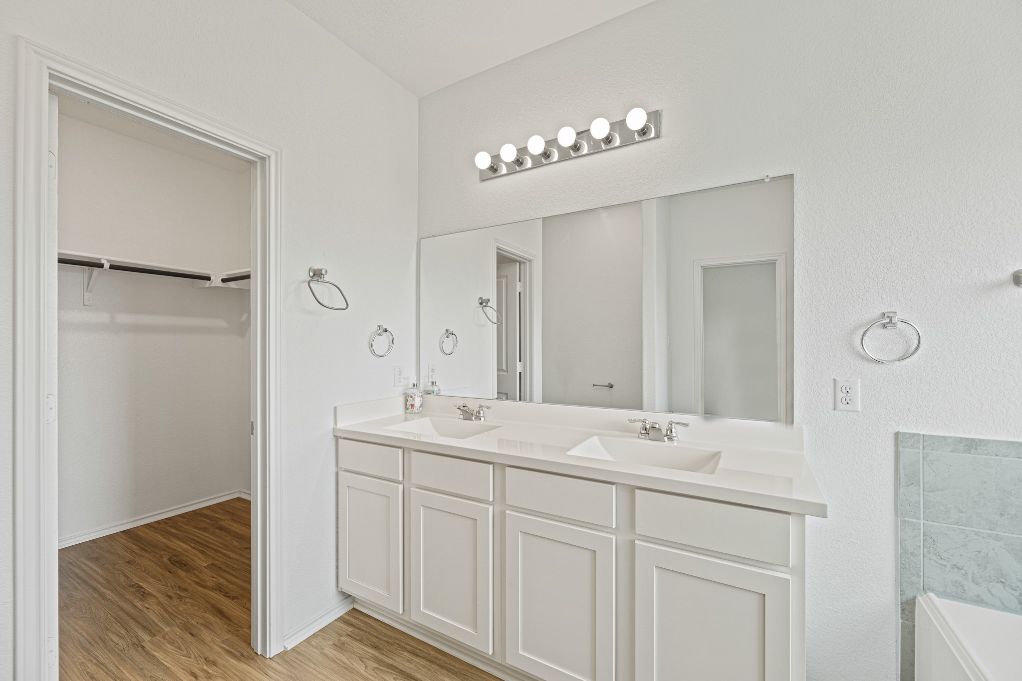 21317 Resource Road Pflugerville, TX 78660 - Photo 16 of 37 Double vanity in this bathroom provides both convenience and modern style.