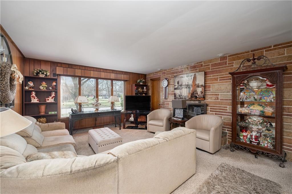 1695 Highland Road Sharon, PA 16146 - Photo 15 of 48 Cozy space with a fireplace