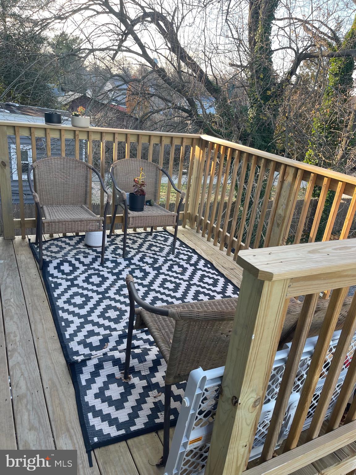 368 Pitman Avenue Pitman, NJ 08071 - Photo 10 of 22 a view of balcony with wooden floor