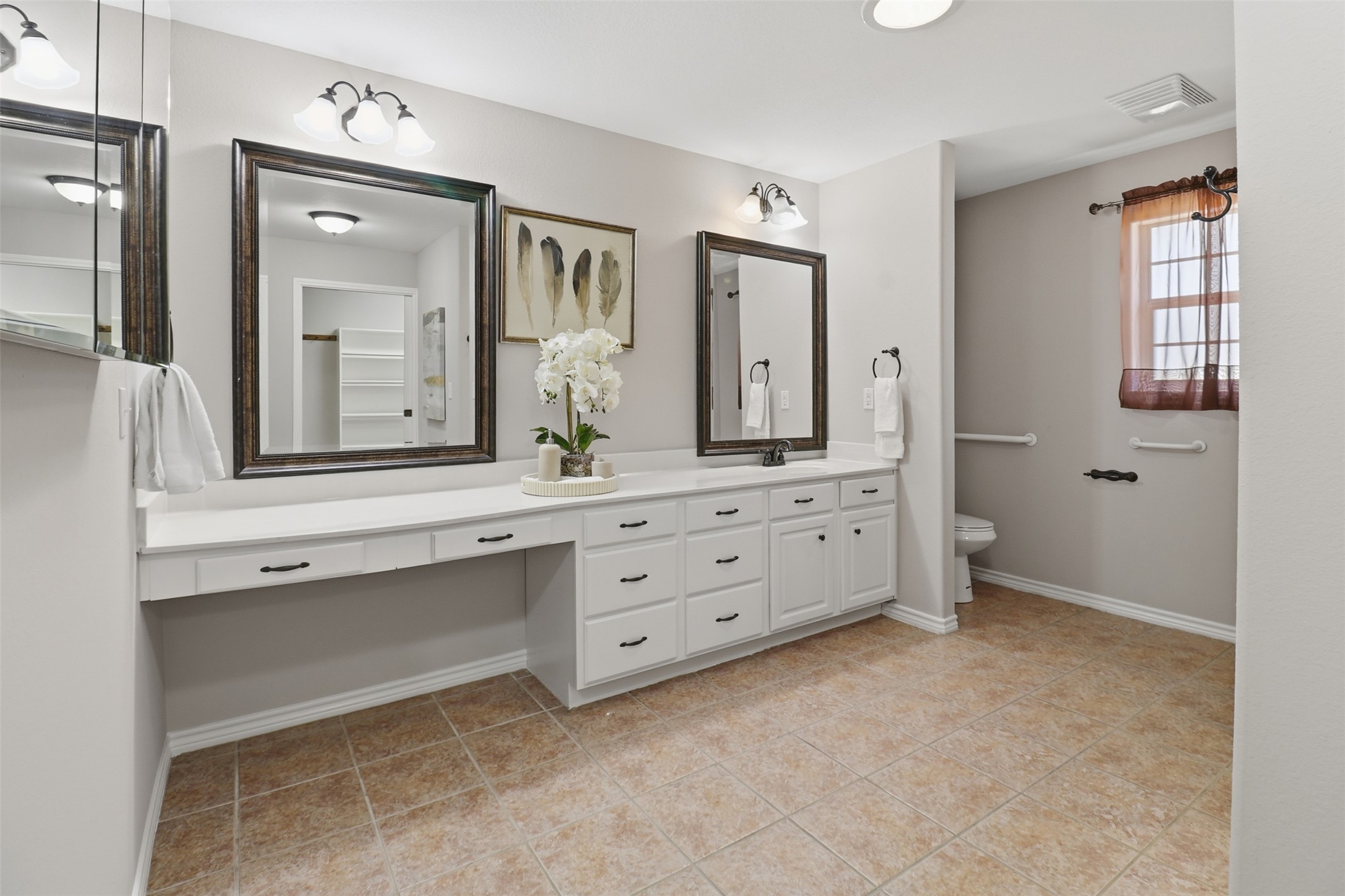 200 Apache Trail Burnet, TX 78611 - Photo 20 of 40 Bathroom with vanity and light tile patterned floors