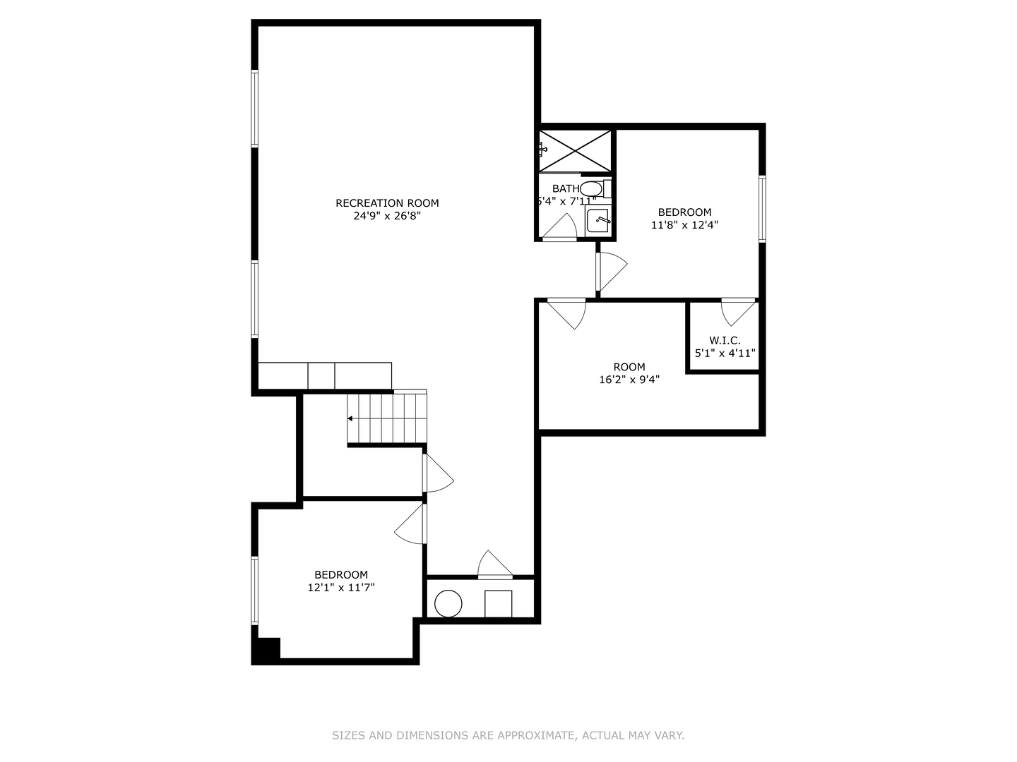 9214 Washington Street Niles, IL 60714 - Photo 32 of 33 a picture of a wall with a white wall and a floor