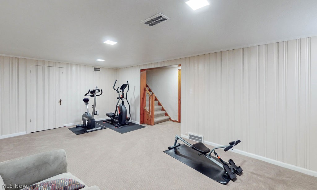 2556 Channing Road Cleveland, OH 44118 - Photo 25 of 34 Another view of the recreation room