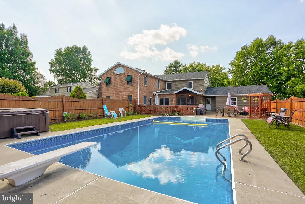 30 Pinewood Avenue Lititz, PA 17543 - Photo 56 of 73 a view of a house with pool and chairs