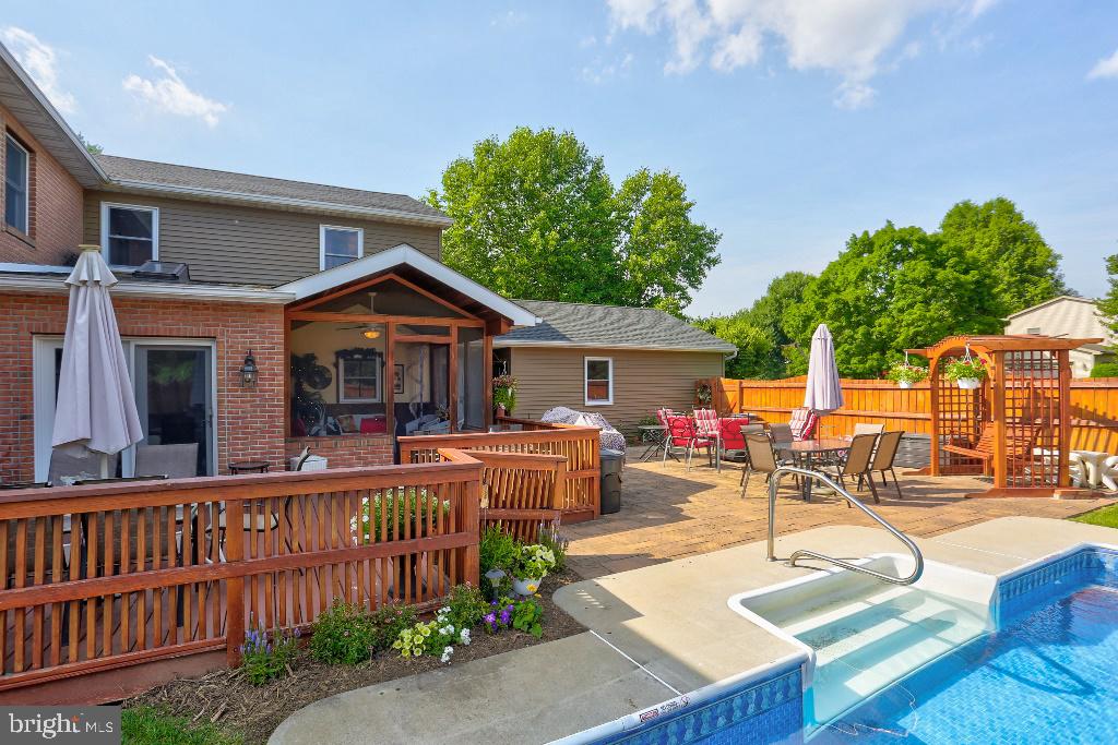 30 Pinewood Avenue Lititz, PA 17543 - Photo 64 of 73 a front view of house with yard outdoor seating and green space