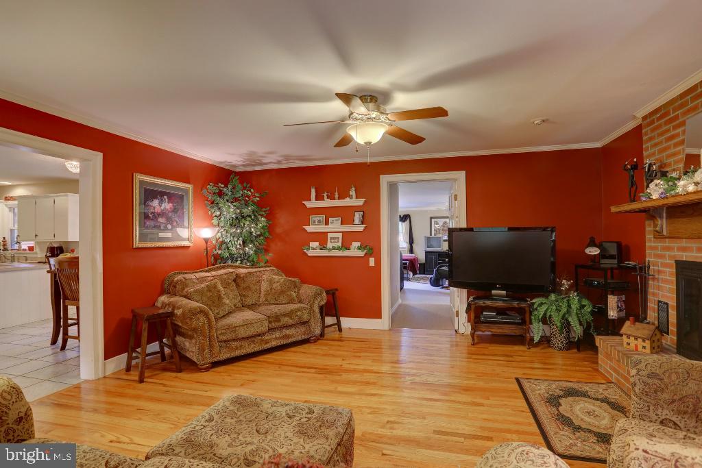 30 Pinewood Avenue Lititz, PA 17543 - Photo 9 of 73 a living room with furniture and a flat screen tv
