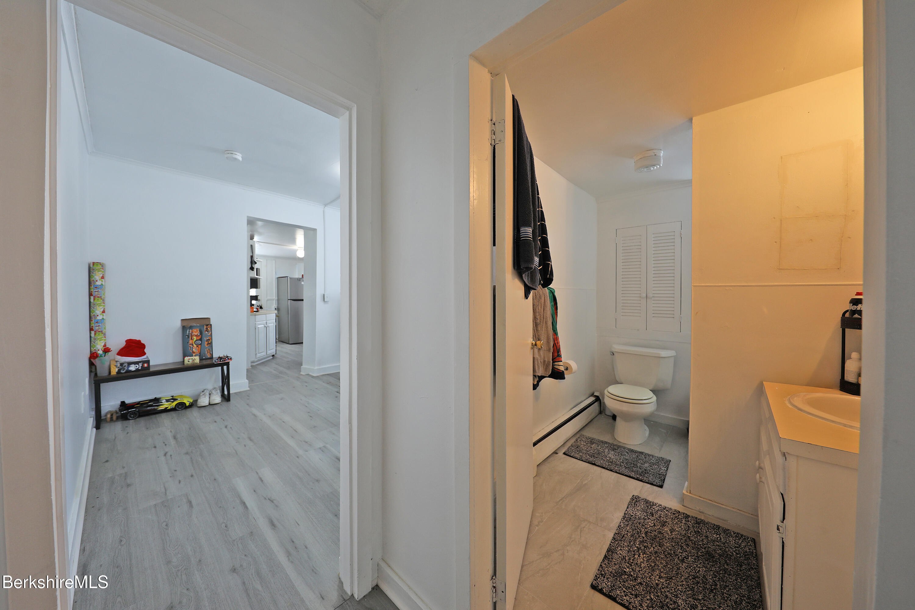 73 Christian Hill Road Great Barrington, MA 01230 - Photo 20 of 32 Unit 3 Living Area and Bathroom