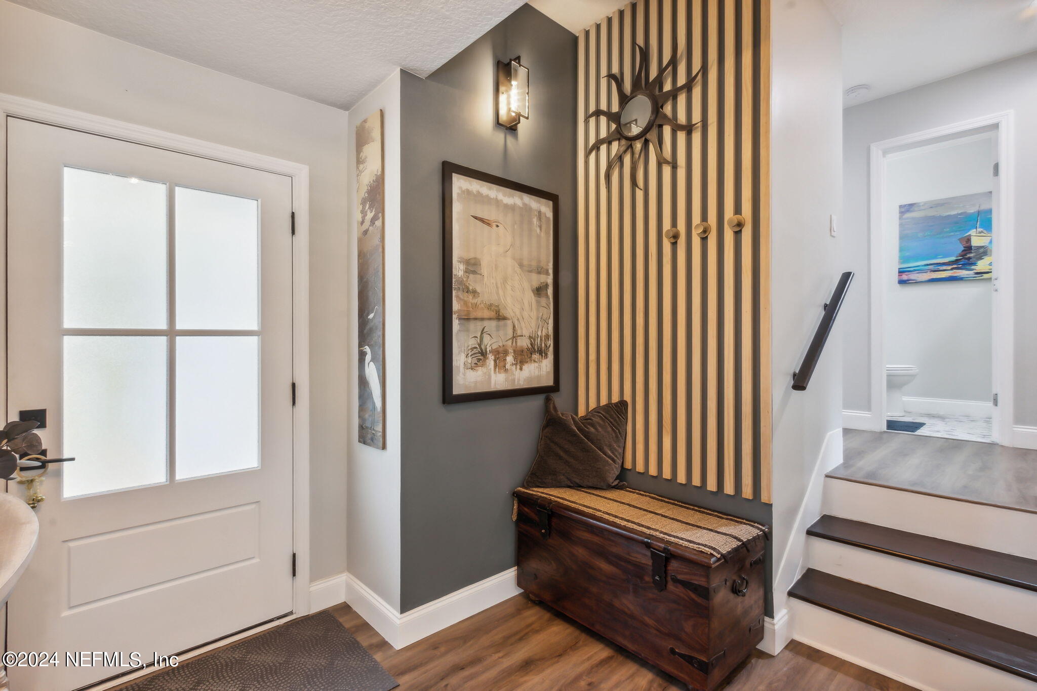 2636 Elbow Road Orange Park, FL 32073 - Photo 6 of 43 a view of an entryway with wooden floor