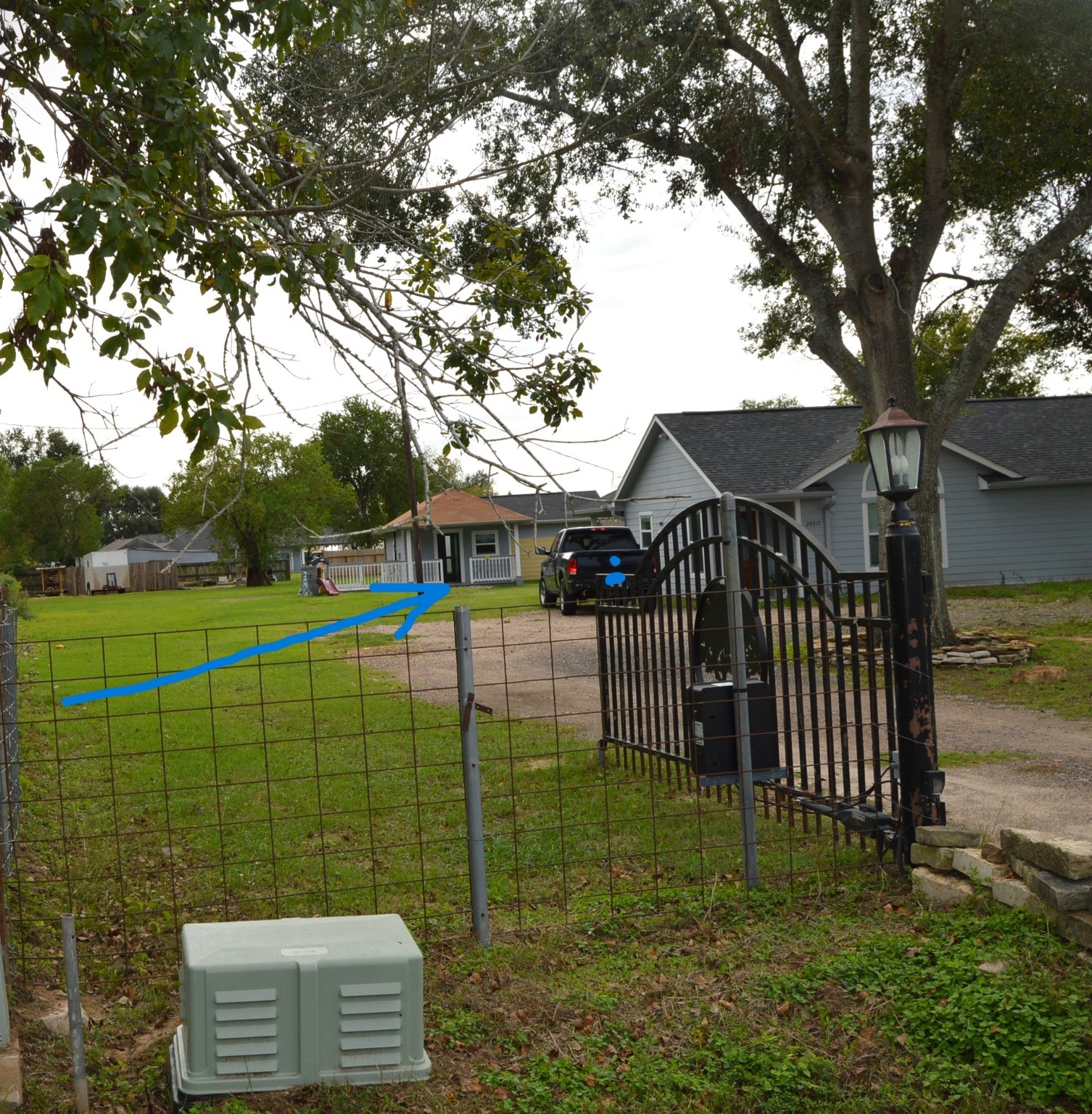 29315 Burton Cemetery Road Waller, TX 77484 - Photo 20 of 22 a view of a park with iron fence