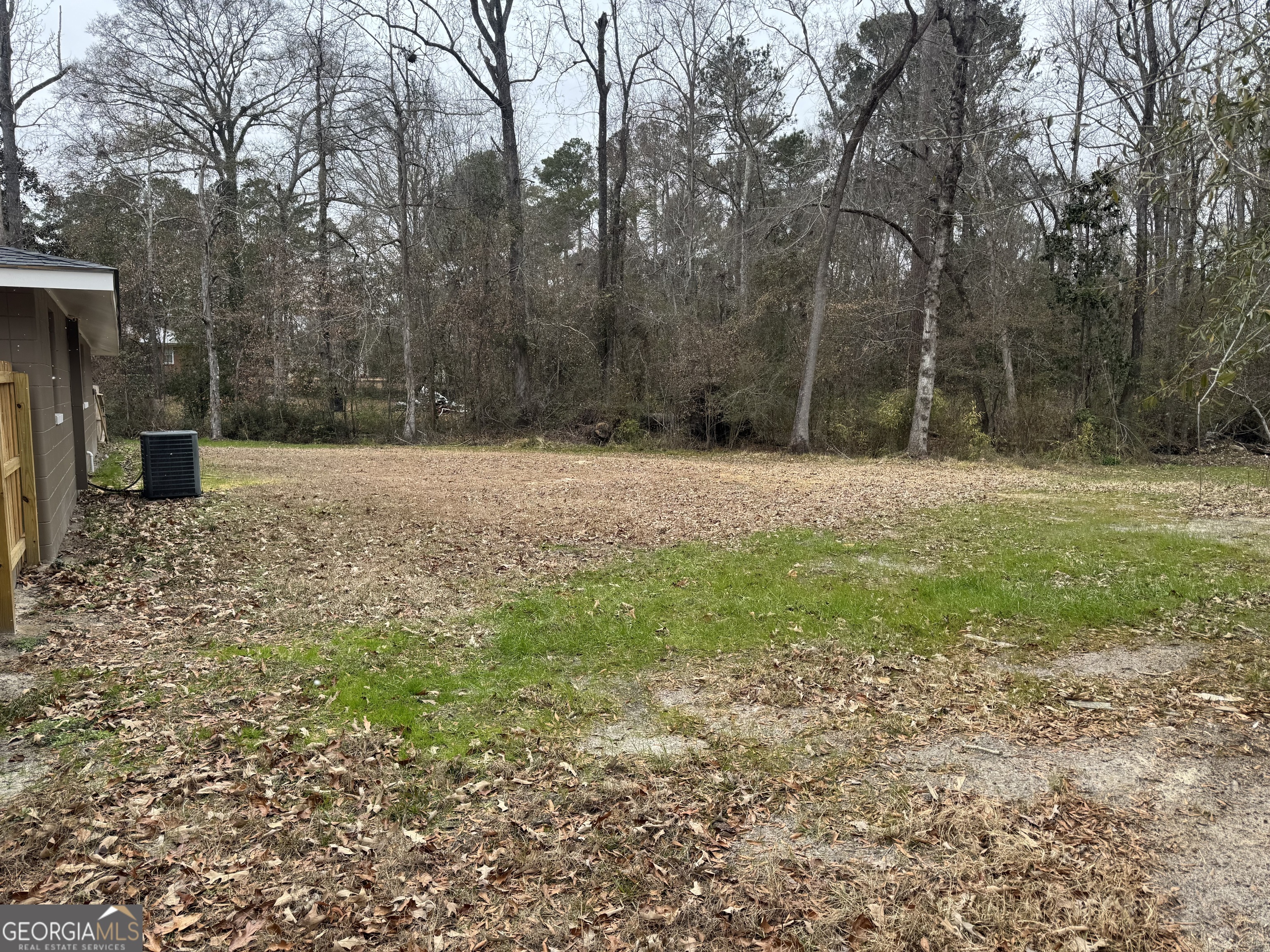 228 Hobbins Drive Dublin, GA 31021 - Photo 17 of 17 a backyard of a house with lots of green space