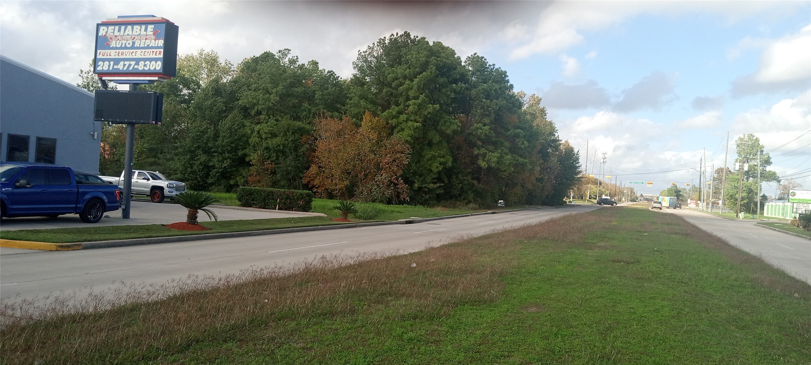 12231 Perry Road Houston, TX 77070 - Photo 4 of 11 Next to the landing strip is Reliable Auto Repair. It's such a successful business they're not even open on Saturdays!!!