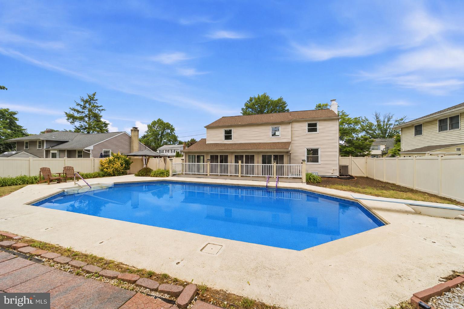 117 Harvest Road Cherry Hill, NJ 08002 - Photo 4 of 35 a view of a swimming pool with an outdoor seating
