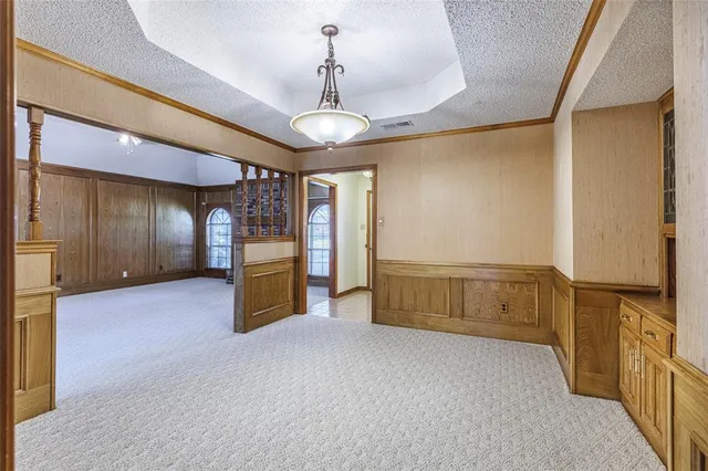 a view of a livingroom with a furniture