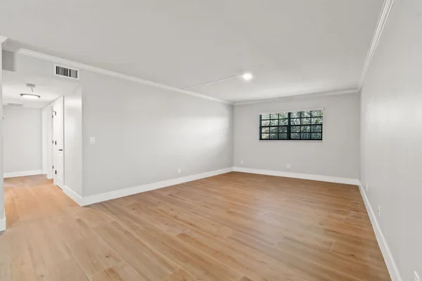 wooden floor in an empty room
