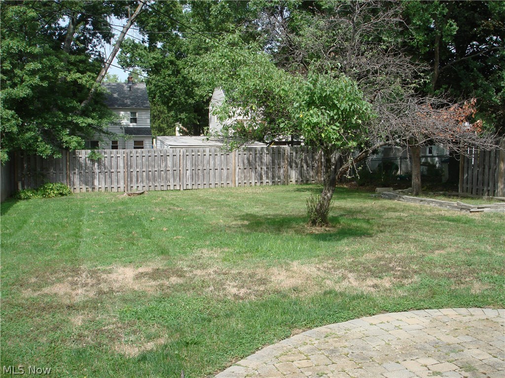4803 Farnhurst Road Cleveland, OH 44124 - Photo 15 of 28 Spacious backyard is fully fenced in for privacy!