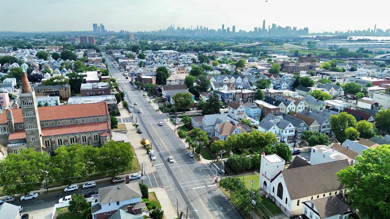 961 Avenue C Bayonne, NJ 07002 - Photo 4 of 21 an aerial view of multiple house