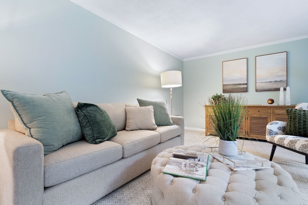 369 Border Road Concord, MA 01742 - Photo 8 of 34 a living room with furniture and a potted plant