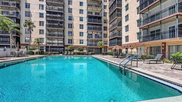 a view of a patio on a patio