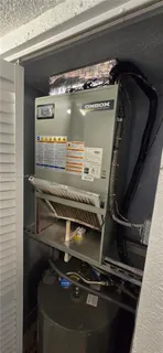 a close view of stove