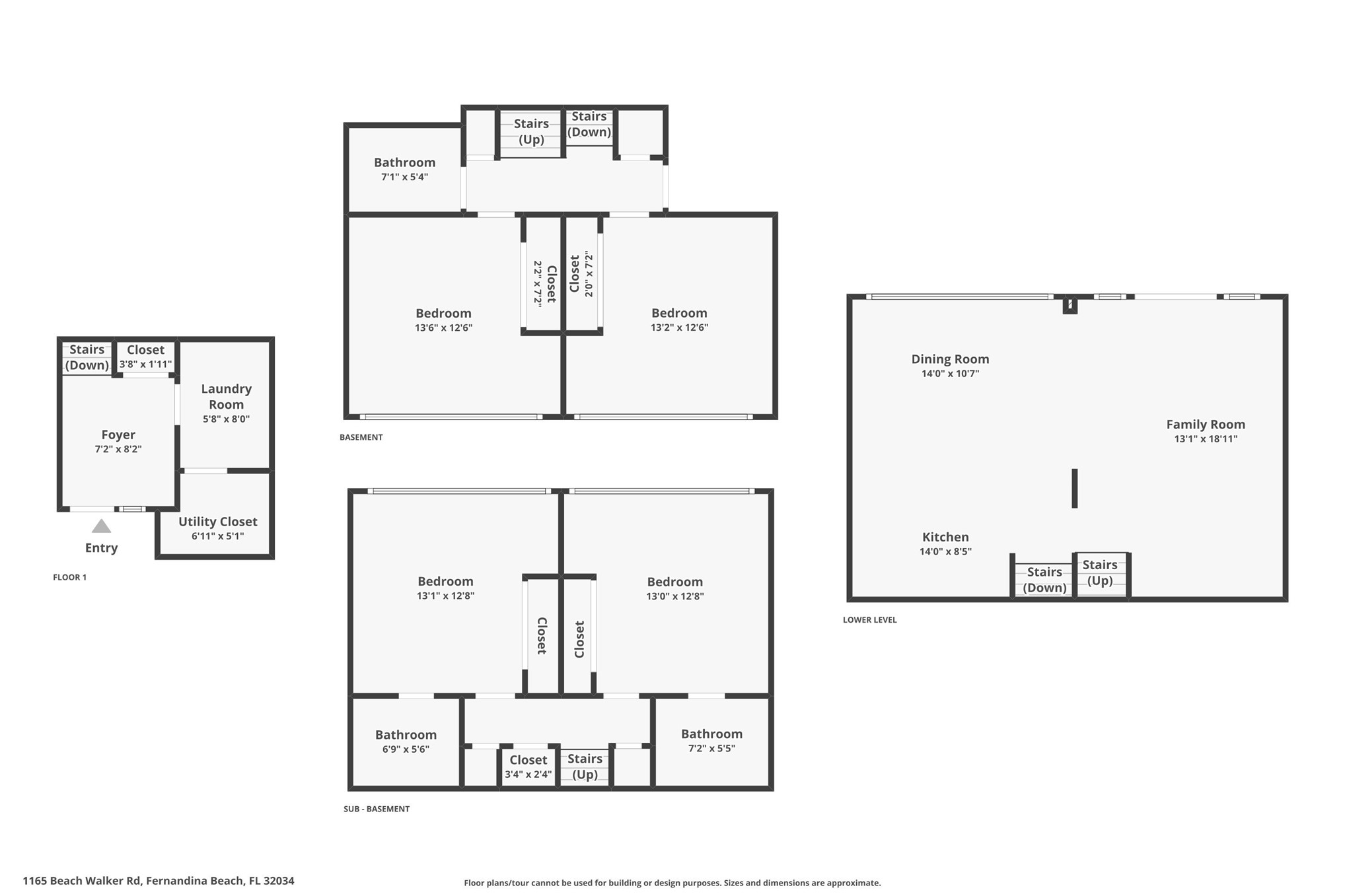 1165 Beach Walker Road, Unit 1165 Fernandina Beach, FL 32034 - Photo 42 of 45 a picture of a floor plan