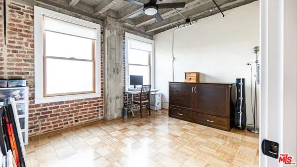 a view of furniture and workspace with furniture