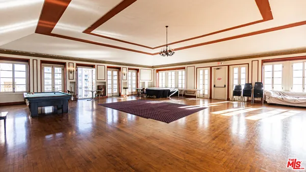 a view of a small space