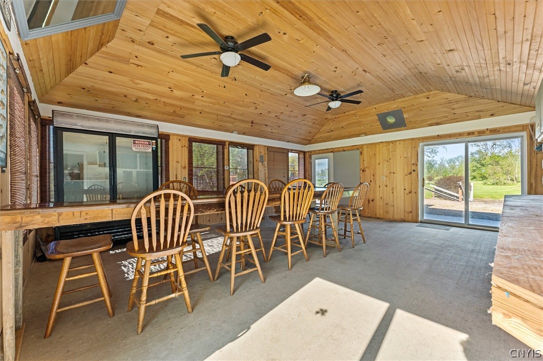 3114 Haskins Road Vienna, NY 13308 - Photo 25 of 36 Inside party hut