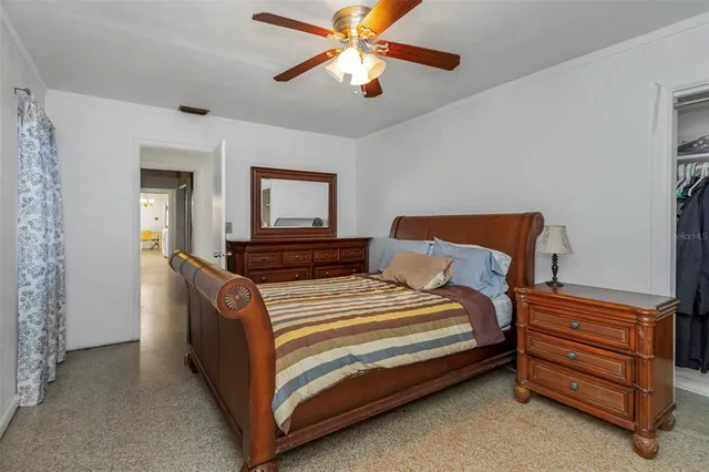 a living room with furniture and window