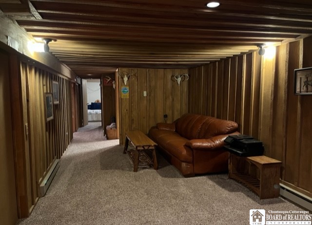 4001 Dry Brook Road Falconer, NY 14733 - Photo 29 of 47 Basement Family Room
