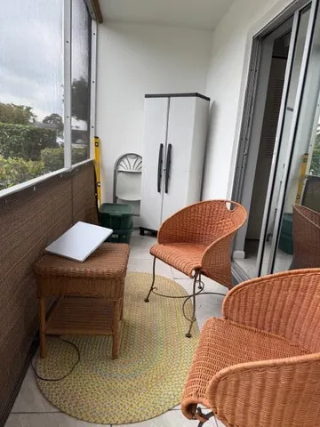 a living room with a couch and a table