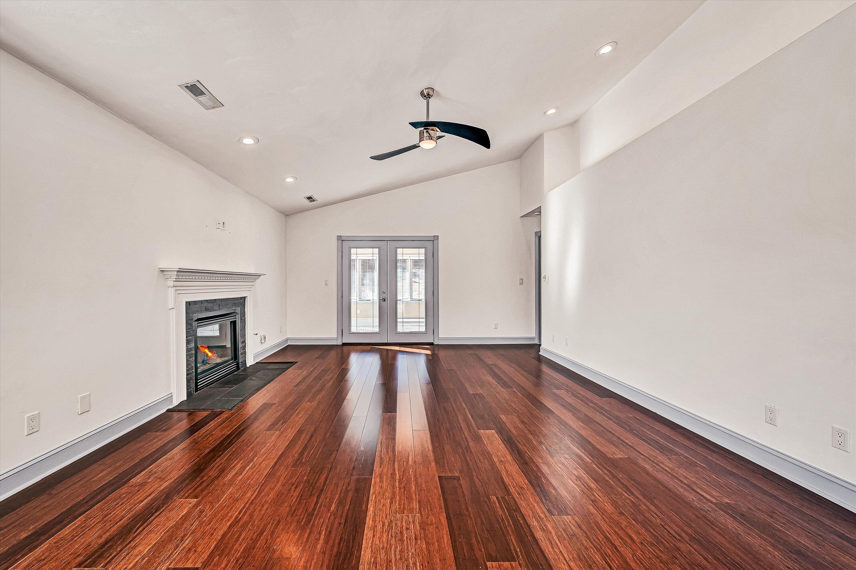 4530 Colonial Pl Drive Roanoke, VA 24018 - Photo 12 of 39 a view of empty room with wooden floor and fireplace