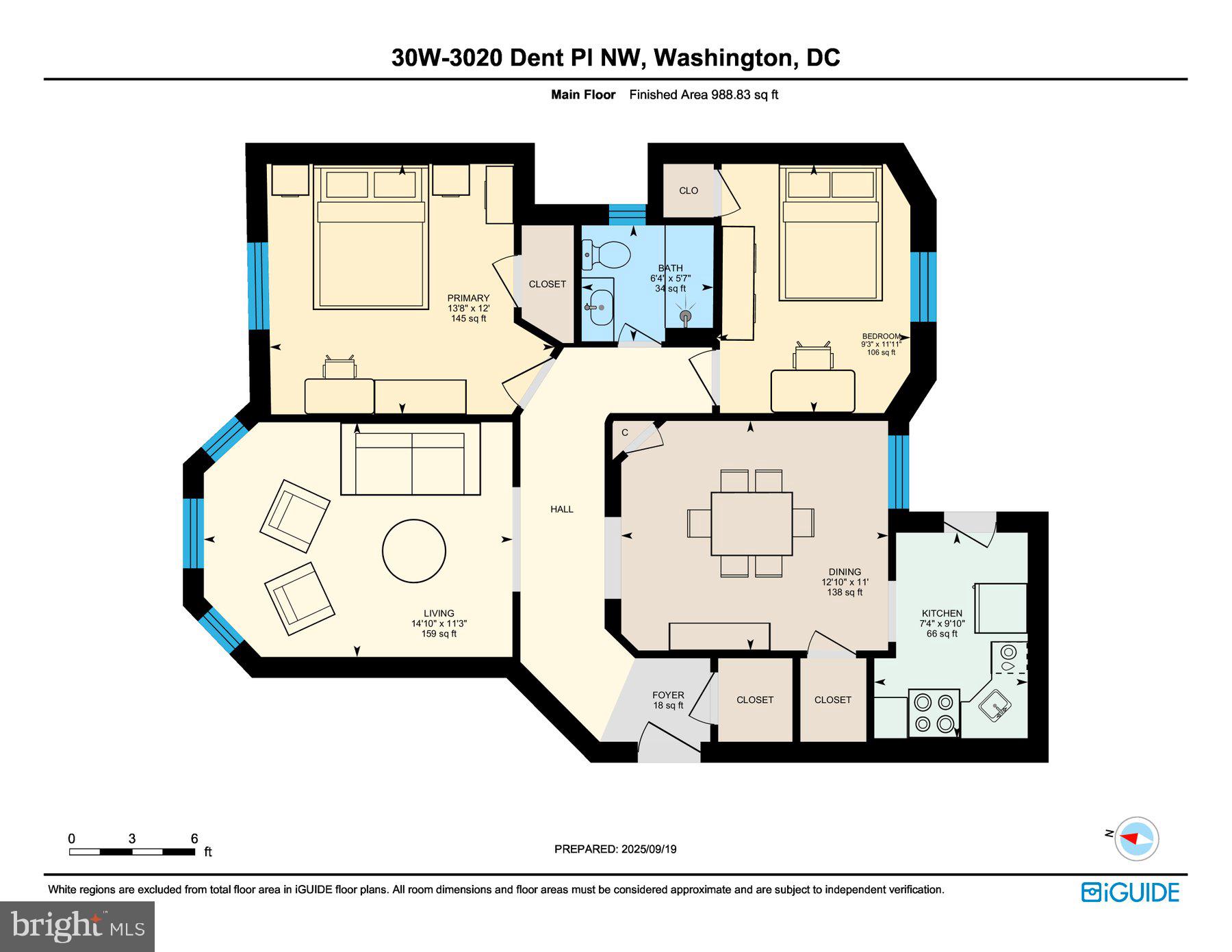 3020 Dent Place Northwest, Unit 30W Washington, DC 20007 - Photo 29 of 37