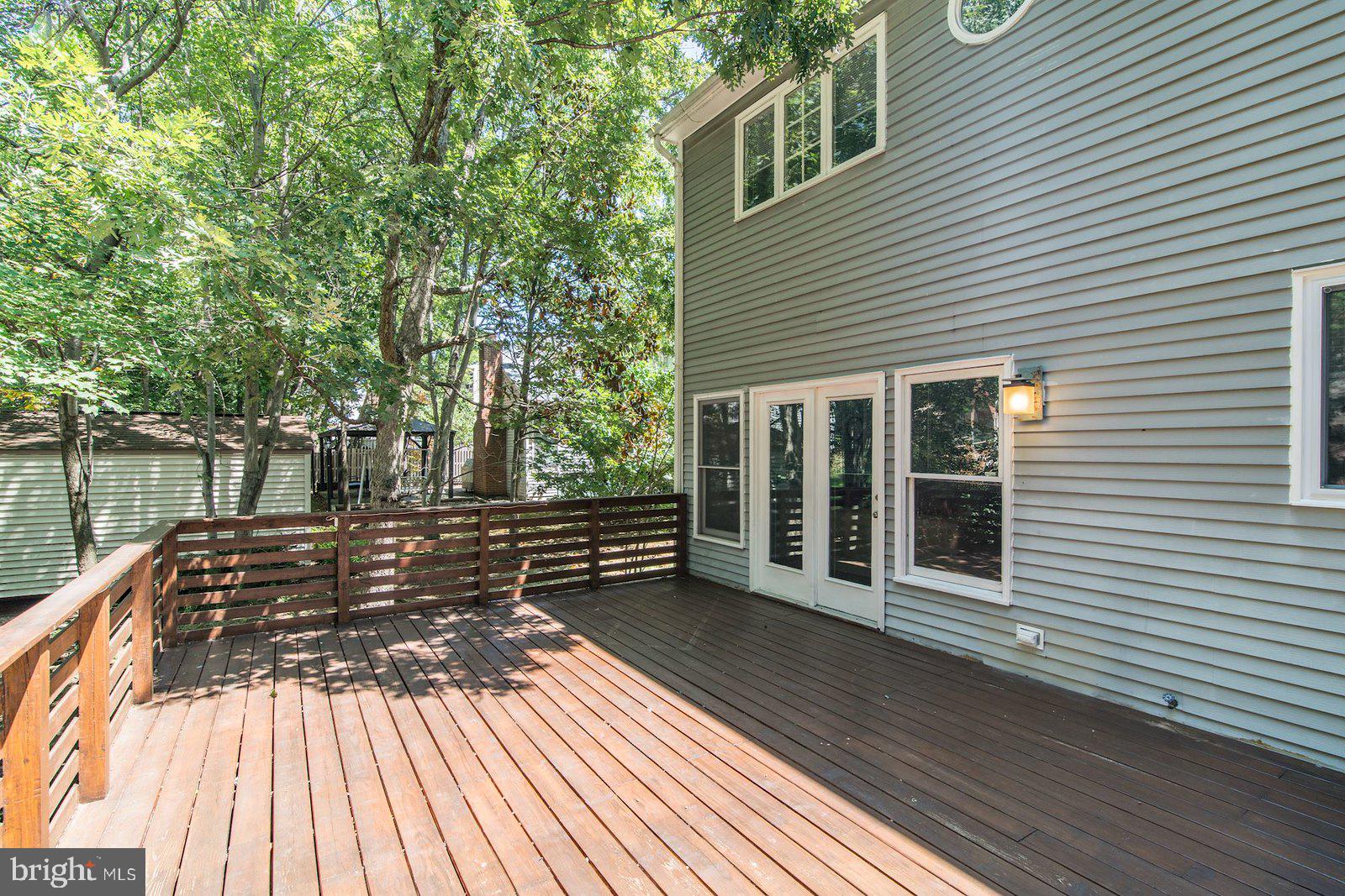 2064 Madrillon Road Vienna, VA 22182 - Photo 17 of 68 Oversized custom built private deck
