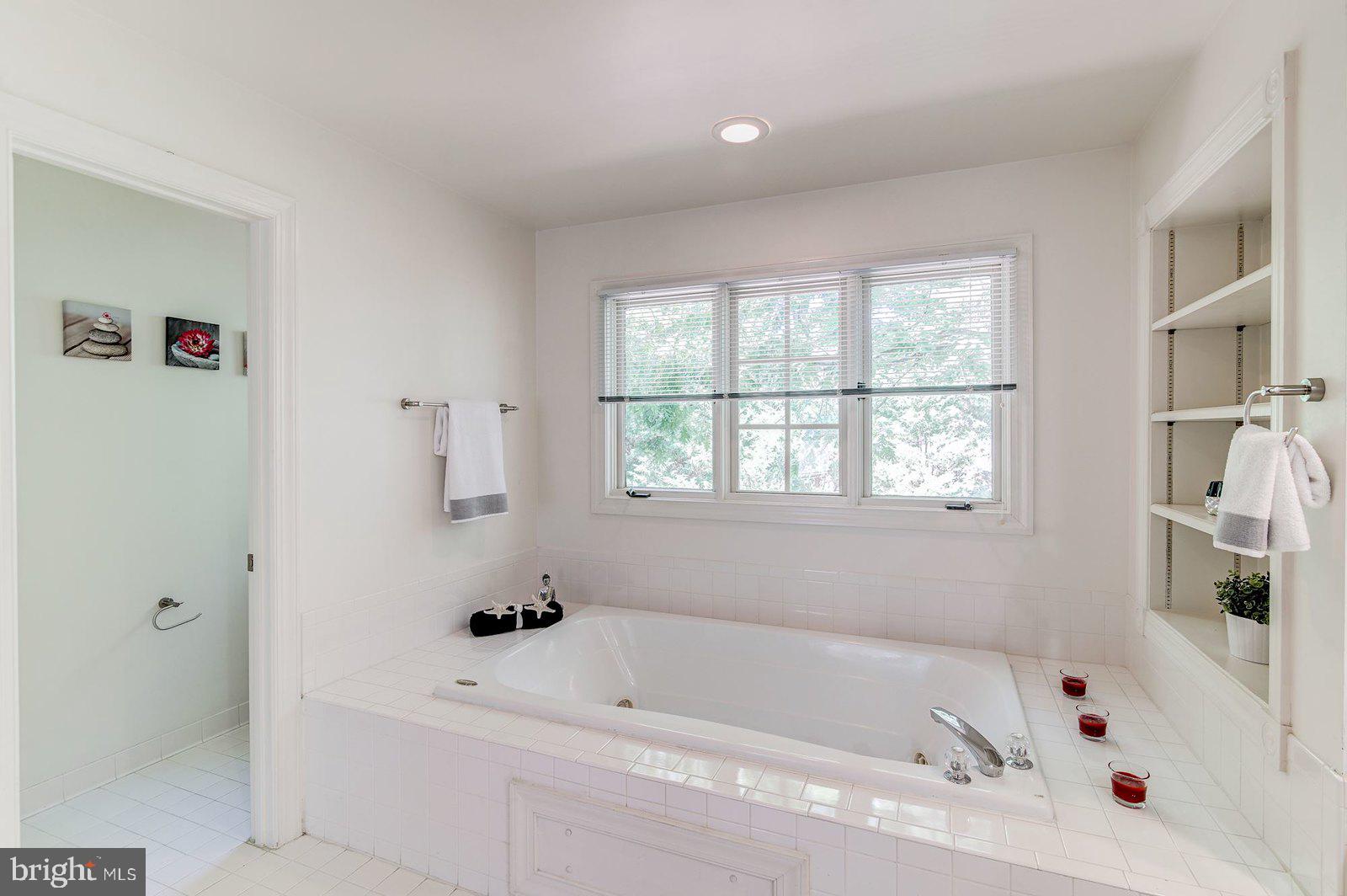 2064 Madrillon Road Vienna, VA 22182 - Photo 53 of 68 Master Bath with a separate jacuzzi tub