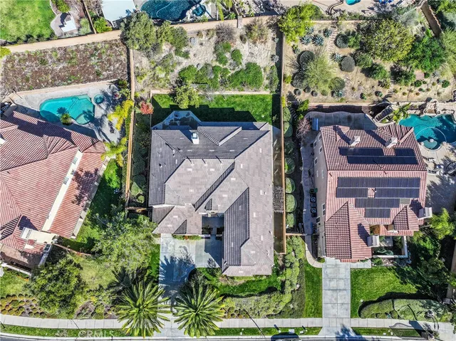 a view of a pathway both side of green field
