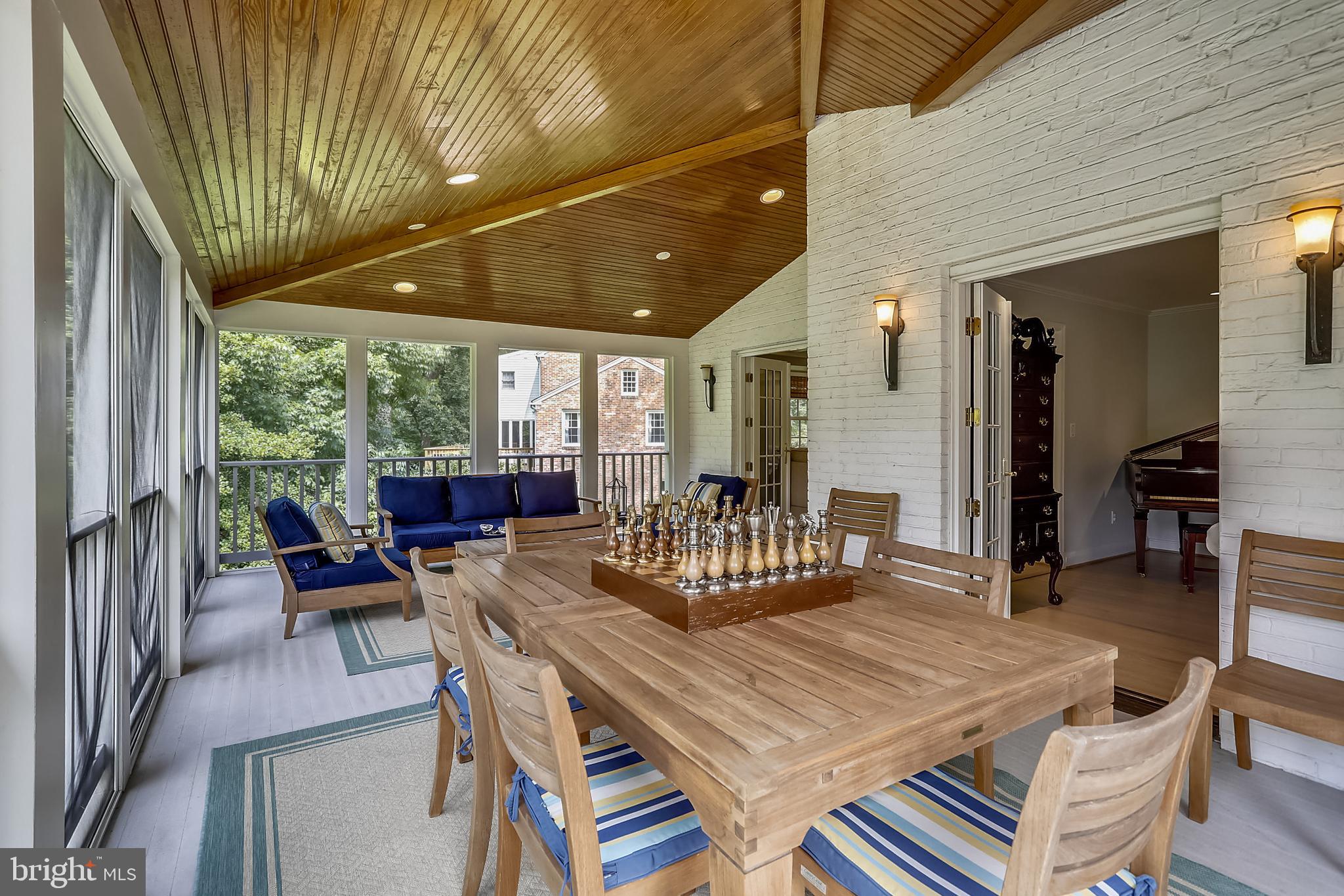 8204 Kerry Road Chevy Chase, MD 20815 - Photo 28 of 74 Screened Porch