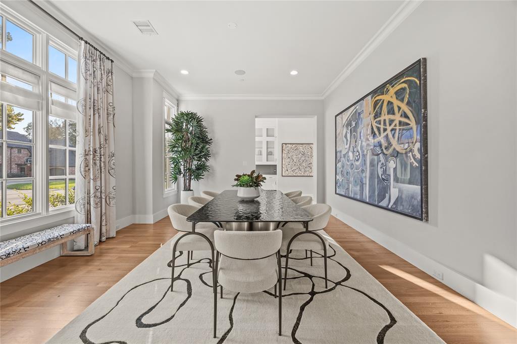 6807 Joyce Way Dallas, TX 75225 - Photo 5 of 37 a view of a livingroom with furniture window and wooden floor