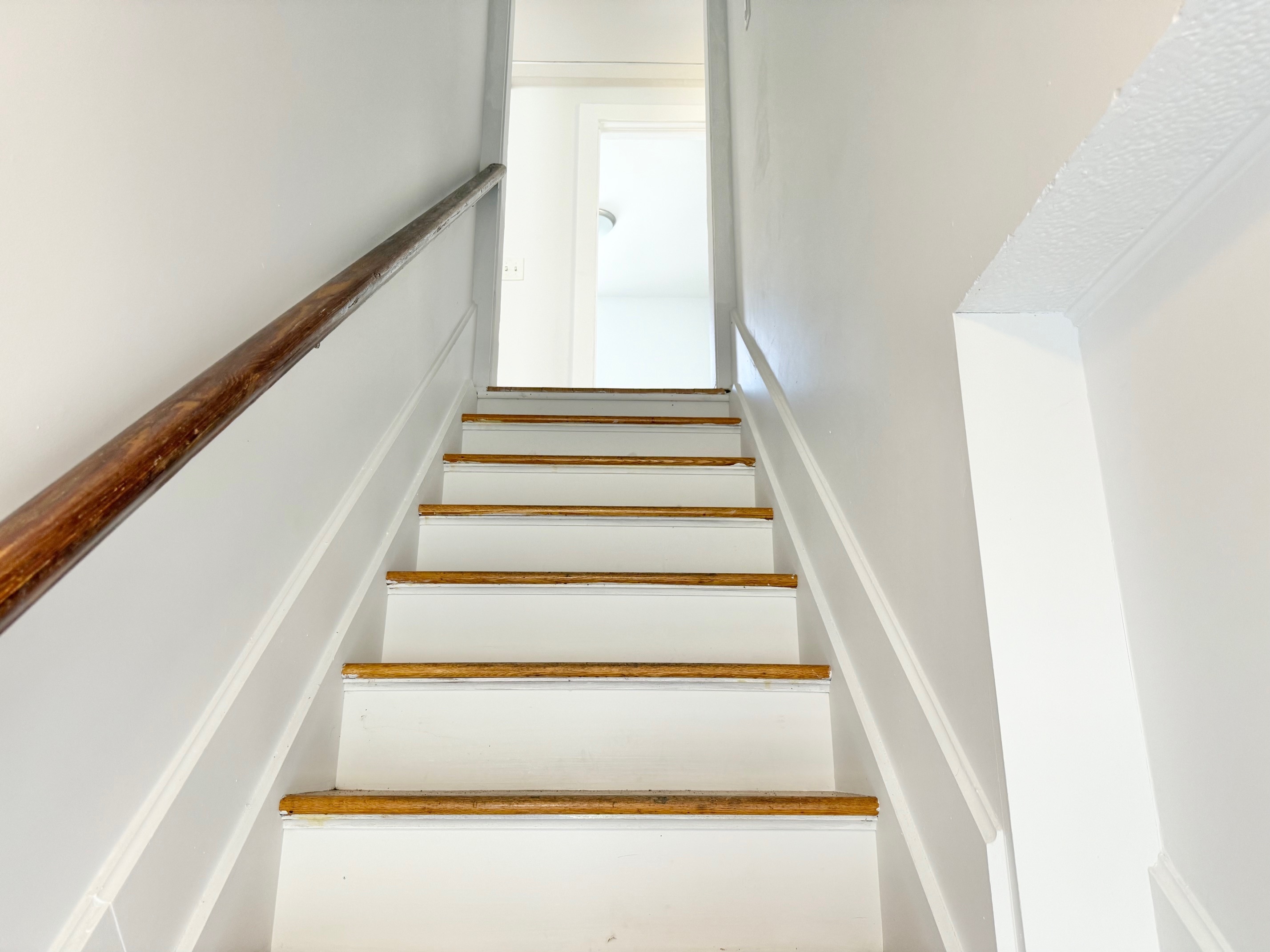 261 Hillside Avenue, Unit 2 Torrington, CT 06790 - Photo 4 of 10 a view of staircase with white walls