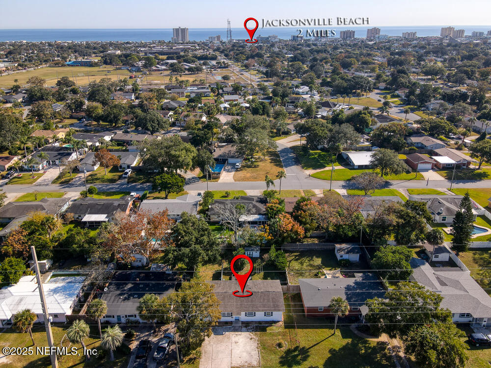 1907 Penman Road Jacksonville Beach, FL 32250 - Photo 17 of 27 an aerial view of a city