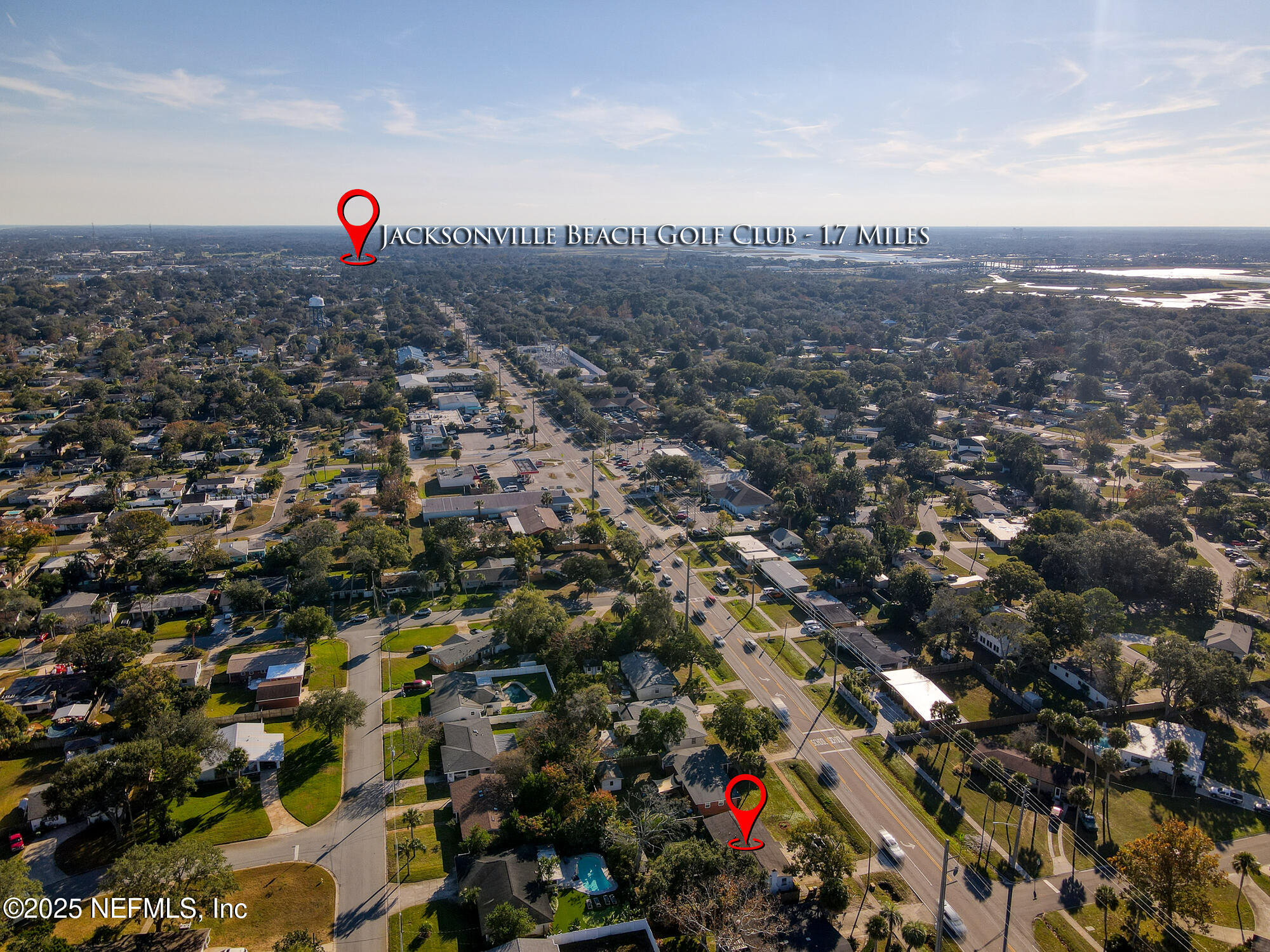 1907 Penman Road Jacksonville Beach, FL 32250 - Photo 20 of 27 a view of a city
