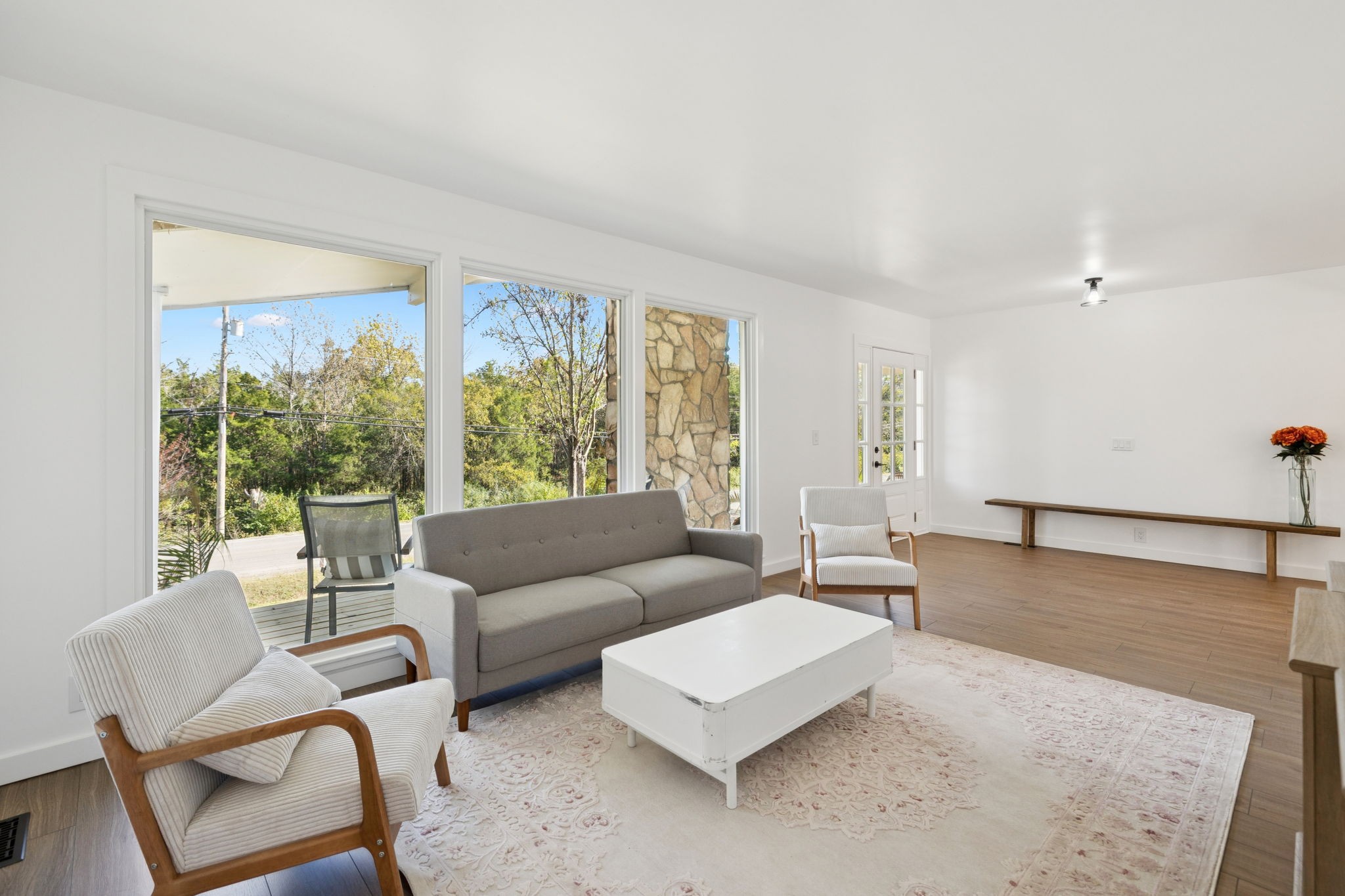 3708 Anderson Road Nashville, TN 37217 - Photo 3 of 75 a living room with furniture and a large window