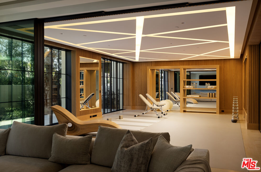 721 North Bonhill Road Los Angeles, CA 90049 - Photo 47 of 64 a view of living room with furniture and balcony