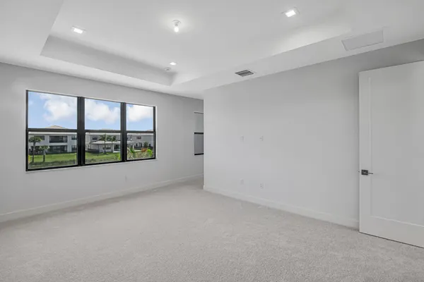 a view of empty room