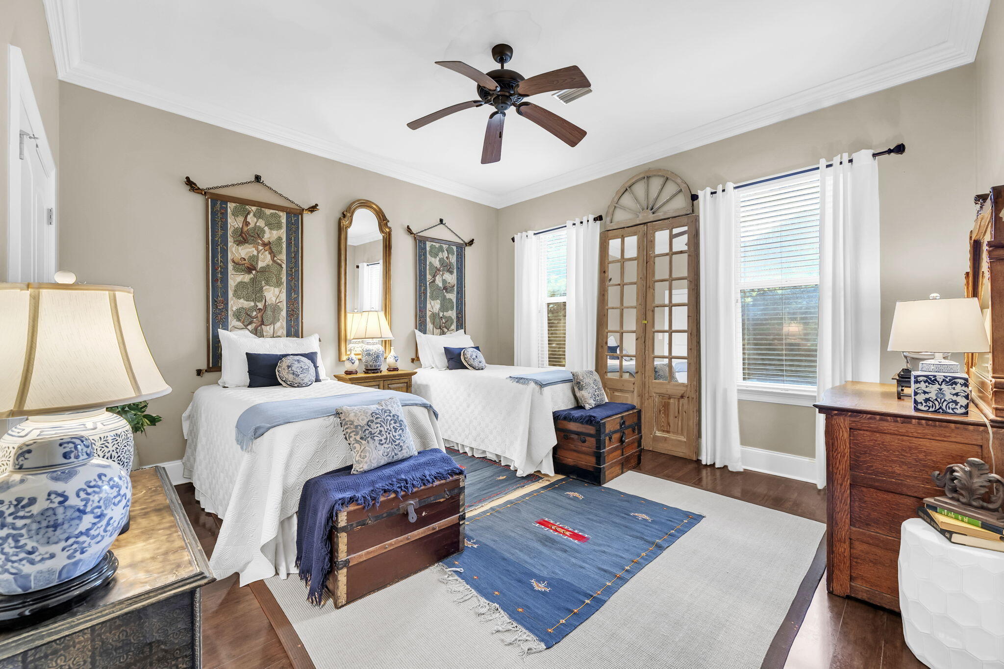 4470 Stonebridge Road Destin, FL 32541 - Photo 43 of 114 a bed room with a bed and a couch