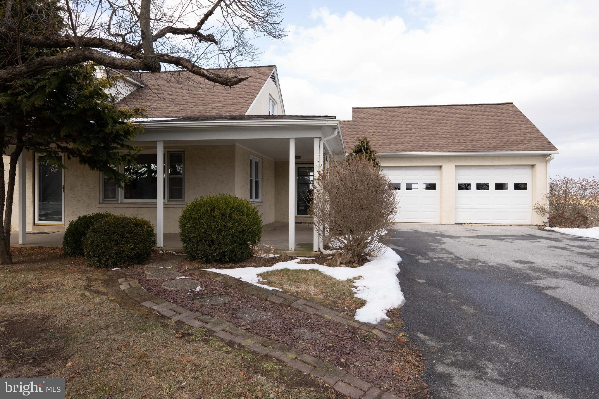 561 Georgetown Road Ronks, PA 17572 - Photo 22 of 34 a view of a house with a yard and garage