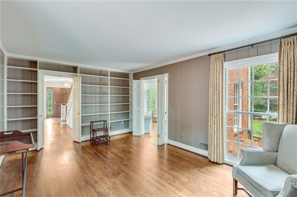 2626 Club Drive Gainesville, GA 30506 - Photo 38 of 71 a view of room with furniture and wooden floor