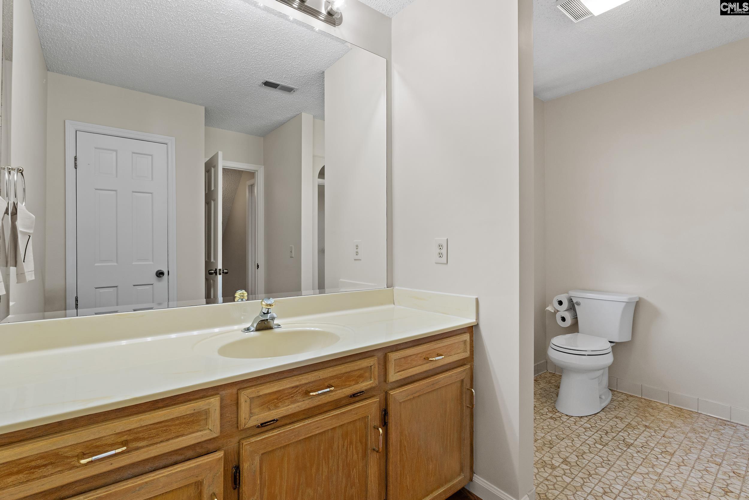 115 Rocky Ridge Road Leesville, SC 29070 - Photo 31 of 51 a bathroom with a sink a toilet and shower