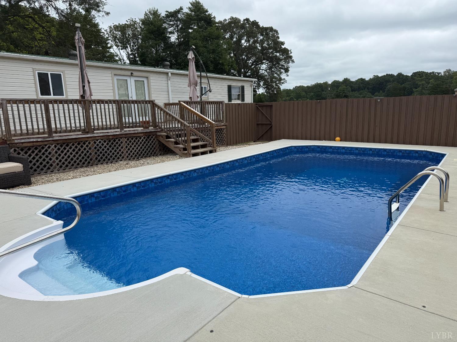 1046 Clarks Road Rustburg, VA 24588 - Photo 14 of 19 a view of a roof deck with wooden floor