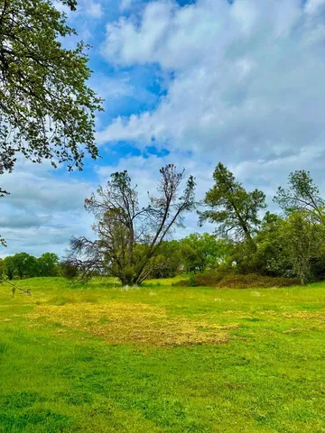 a view of yard with ocean view
